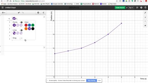 As your control points are uniformly distributed on the x axis: x = <1,7> t = <0,6>. . How to make curved lines in desmos